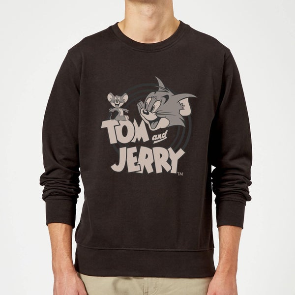 Sweat Homme Tom et Jerry - Noir