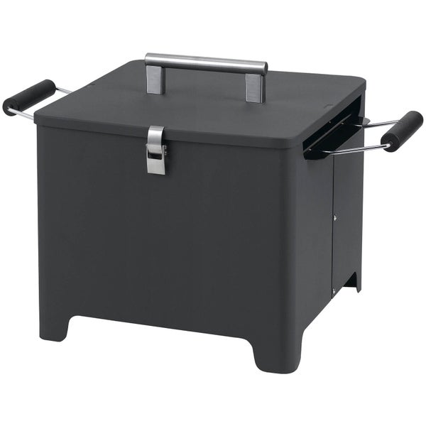 Tepro Chill&Grill Charcoal BBQ Cube - Anthracite