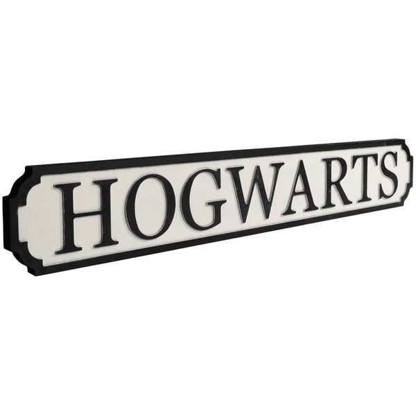 Signe en Métal Vintage Hogwarts / Poudlard - Shh Interiors