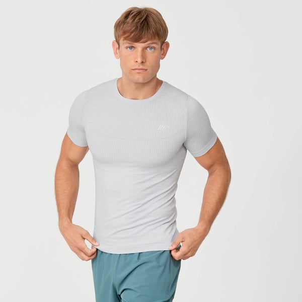 Seamless T-Shirt - Silver - S