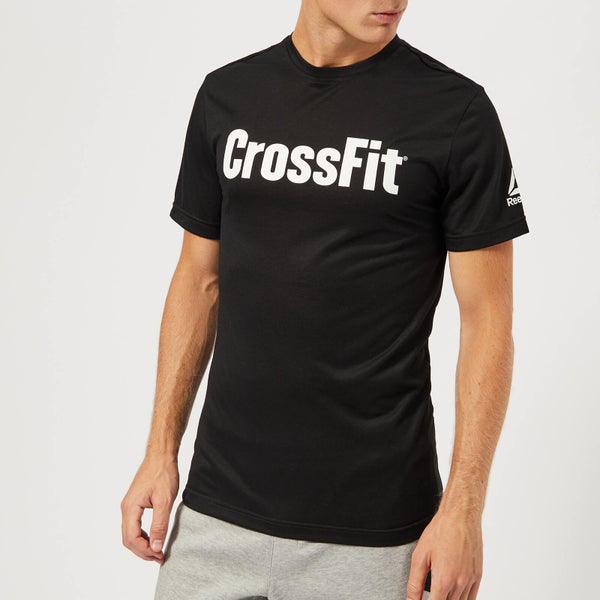 Reebok Men's CrossFit Logo T-Shirt - Black