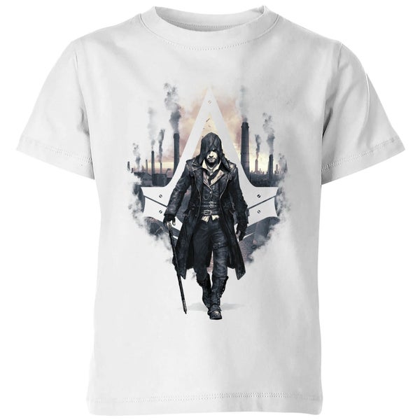 Assassin's Creed Syndicate London Skyline Kinder T-Shirt - Weiß