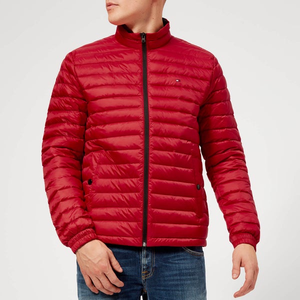 Tommy Hilfiger Men's Lightweight Packable Down Jacket - Haute Red
