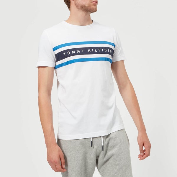 Tommy Hilfiger Men's Logo Band Graphic T-Shirt - Bright White