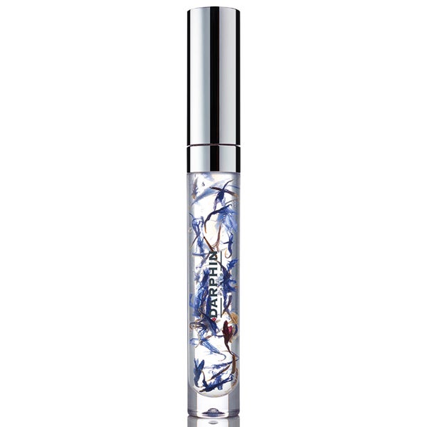 Darphin Smoothing Lip Oilgloss med kronblade fra blå kornblomst