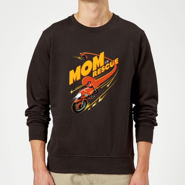 The Incredibles 2 Mom To The Rescue Sweatshirt - Black