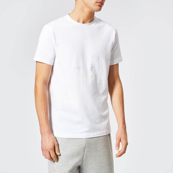 Armani Exchange Men's Ax Mix Logo T-Shirt - White