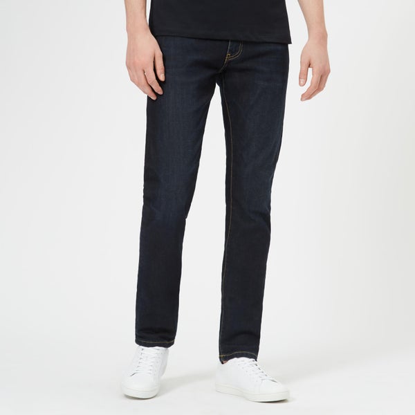 Armani Exchange Men's Slim Fit Unwashed Jeans - Blue
