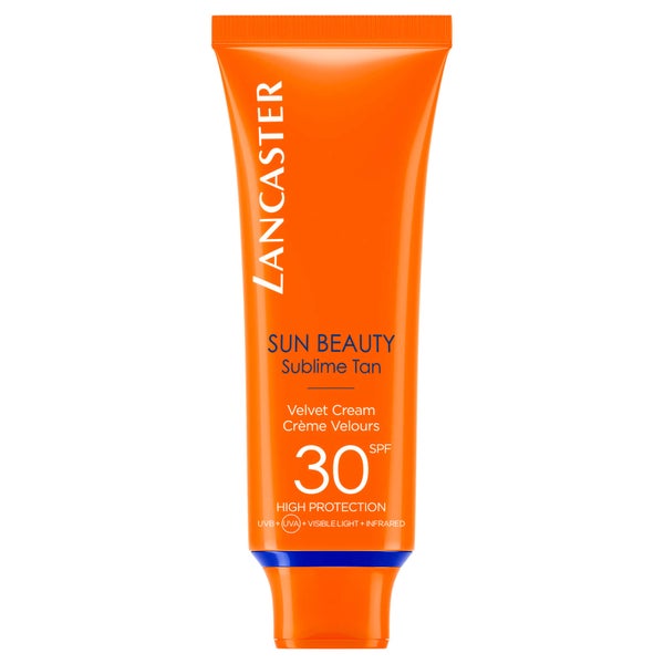 Нежный солнцезащитный крем для лица Lancaster Sun Beauty Velvet Touch Face Cream SPF30 50 мл