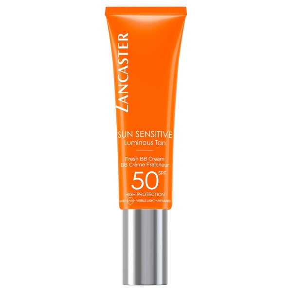 Crema facial BB fresca y delicada Sun Sensitive FPS 50 de Lancaster 50 ml
