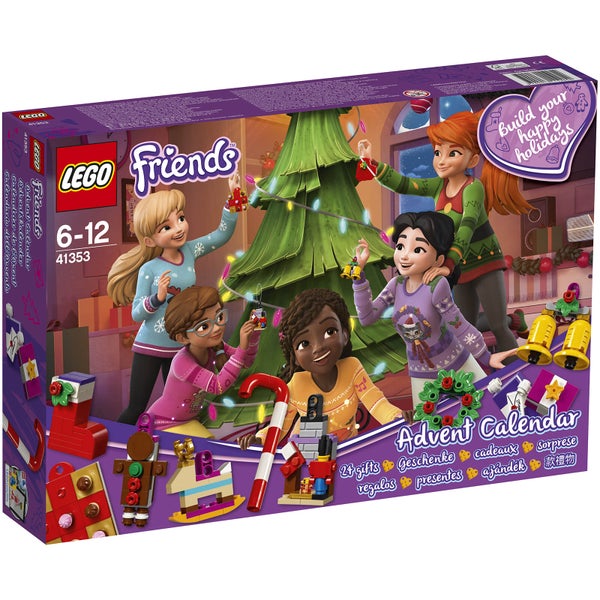 LEGO® Friends Adventskalender mit Weihnachtsschmuck (41353)