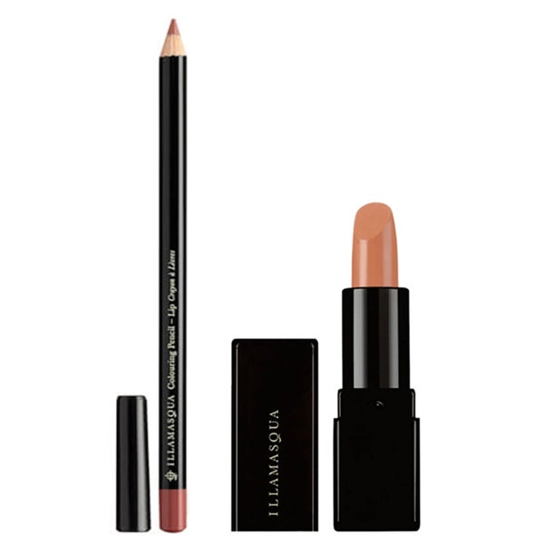 Illamasqua Birthday Suit Lip Kit (Worth €36)