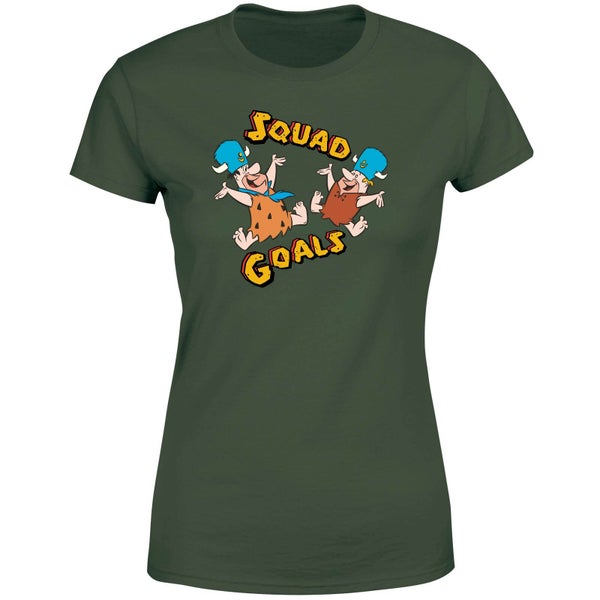 The Flintstones Squad Goals Women's T-Shirt - Forest Green