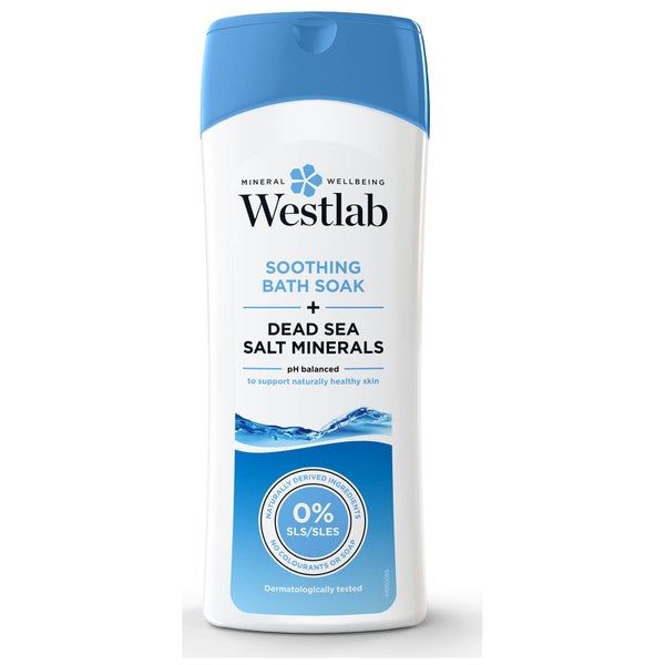 Westlab Soothing Bath Soak with Pure Dead Sea Salt Minerals 400 ml