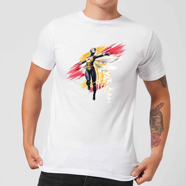T-Shirt Homme Ant-Man et la guêpe - Brossé - Blanc