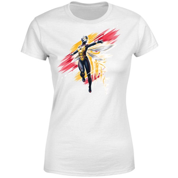 T-Shirt Femme Ant-Man et la guêpe - Brossé - Blanc