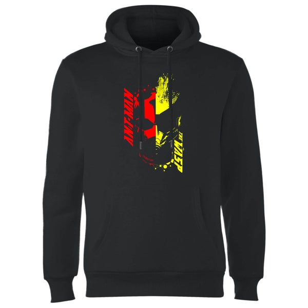Ant-Man And The Wasp Split Face Hoodie - Black