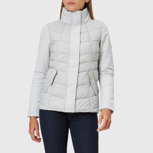 Barbour Women's Hayle Quilt Jacket - Ice White/Ice White