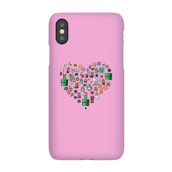 Coque Smartphone Pixel Sprites Heart pour iPhone et Android