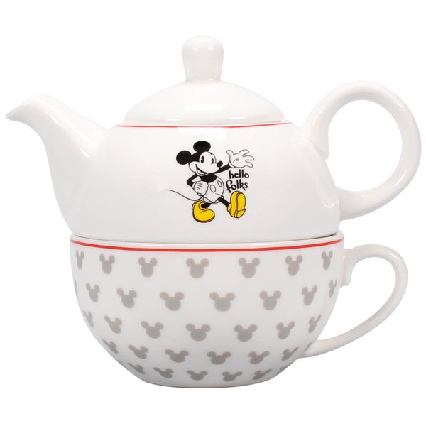 Ensemble Tasse et Théière Mickey Mouse - Disney