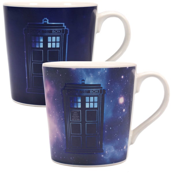 Dr Who Galaxy Heat Changing Mug