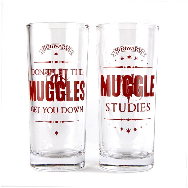 Harry Potter – Lots de verres (Moldus)