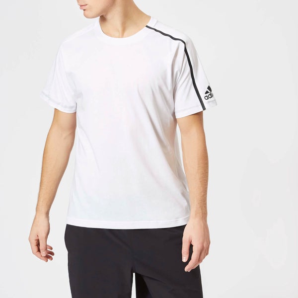 adidas Men's ZNE Short Sleeve T-Shirt - White