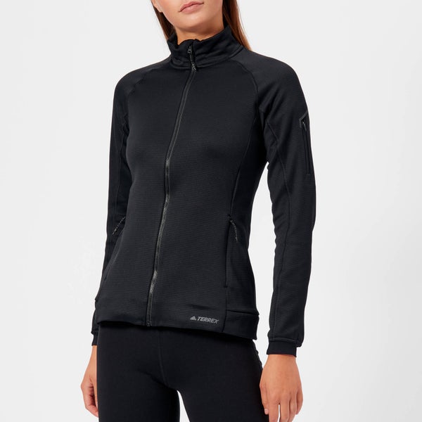 adidas Woman's Terrex Stockholrn Fleece Jacket - Black