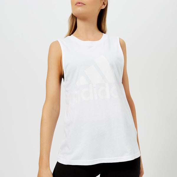 adidas Women's Essential Sleeveless T-Shirt - White