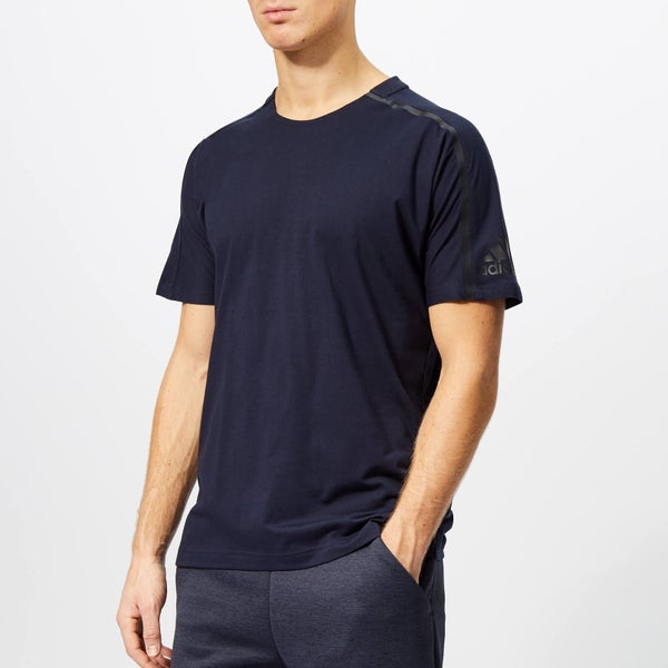 adidas Men's Z.N.E. Short Sleeve T-Shirt - Legend Ink