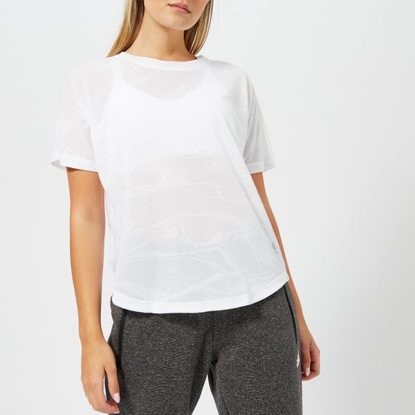 adidas Women's Aeroknit Short Sleeve T-Shirt - White