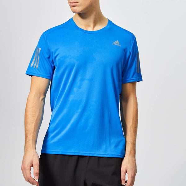 adidas Men's Response Short Sleeve T-Shirt - Bright Blue