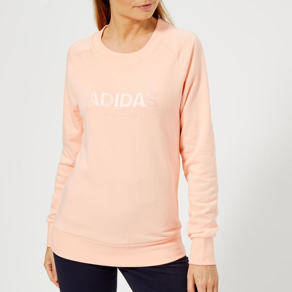 adidas Women's All Cap Sweatshirt - Haze Coral