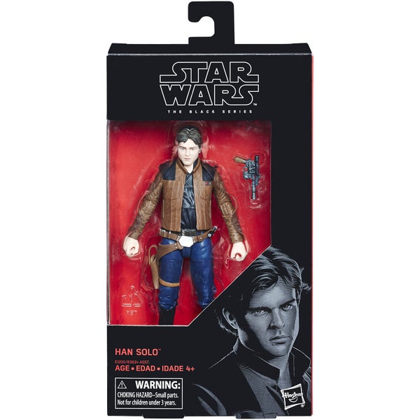 Hasbro Star Wars The Black Series Han Solo 6-Inch Figure