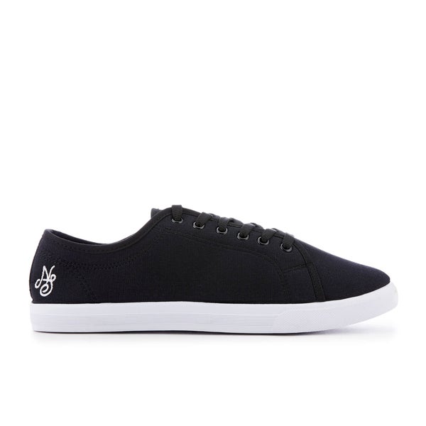 Native Shore Men's Coast Plimsolls - Black