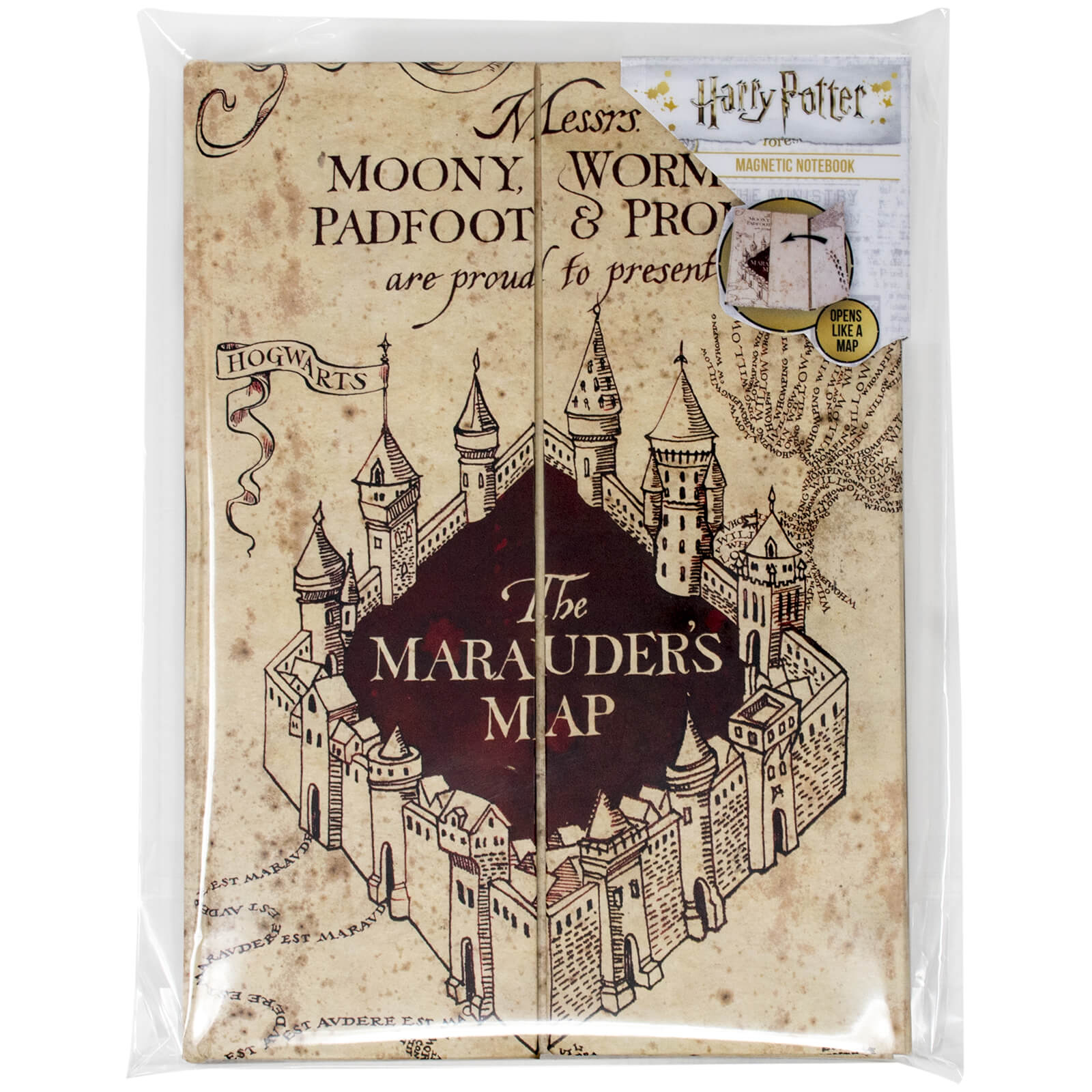Harry Potter Marauder's Map Beanie - 'I Solemnly Swear' Pom Pom Winter Hat