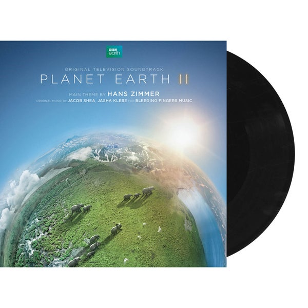 BBC Planet Earth II Deluxe Vinyl by Hans Zimmer (Includes 2 LP, 3 CD and Prints)
