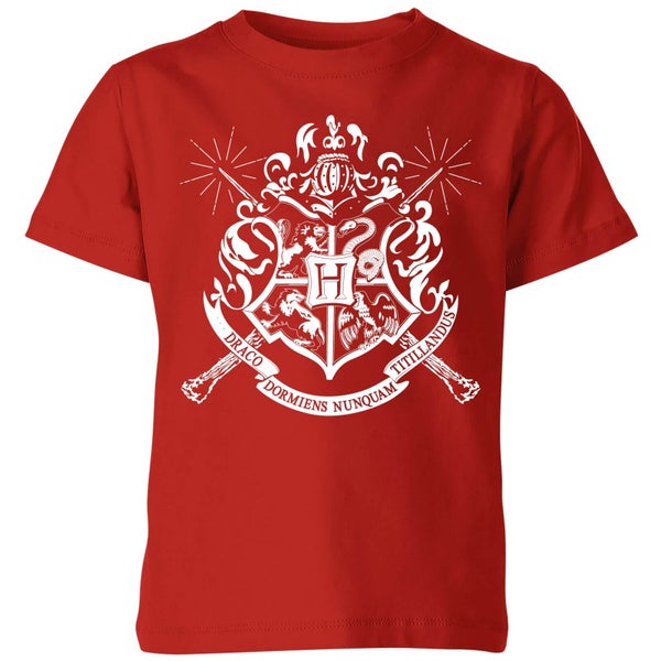 Harry Potter Hogwarts House Crest Kids' T-Shirt - Red