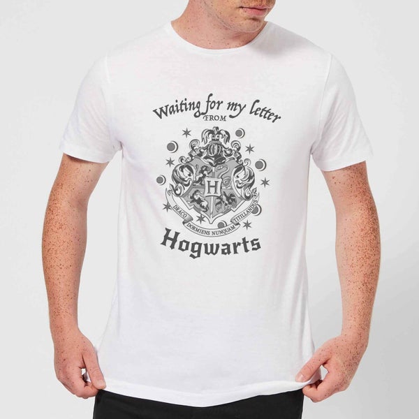 Harry Potter Waiting For My Letter From Hogwarts Men's T-Shirt - White