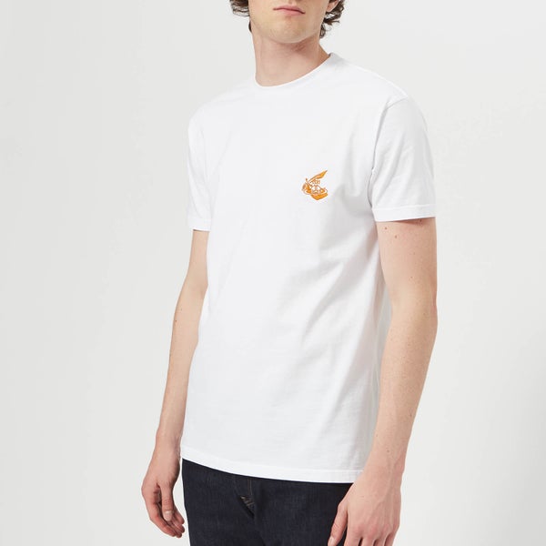 Vivienne Westwood Anglomania Men's Boxy Small Logo T-Shirt - White