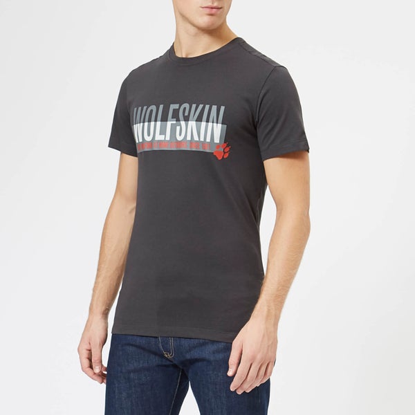 Jack Wolfskin Men's Slogan Short Sleeve T-Shirt - Phantom