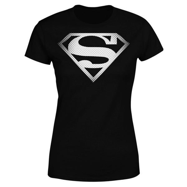 T-Shirt Femme Logo Superman DC Originals - Noir