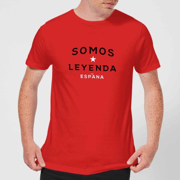 T-Shirt Homme Somos Leyenda Football - Rouge