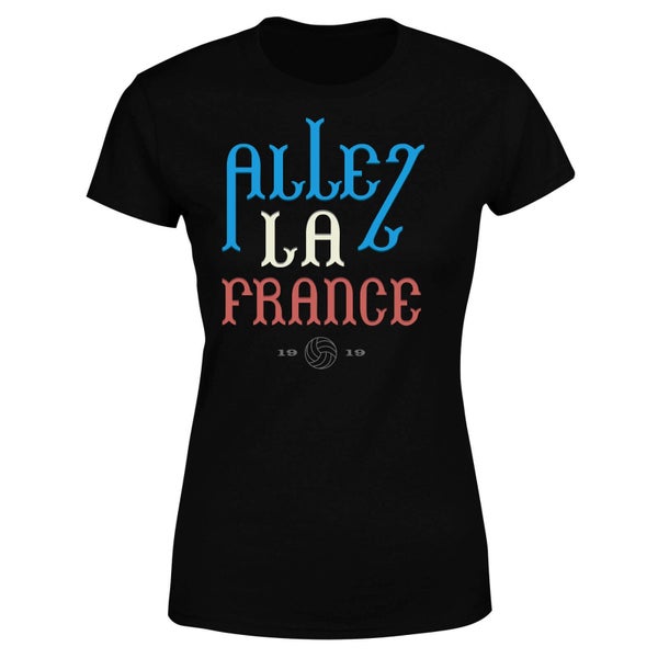 Allez La France Women's T-Shirt - Black