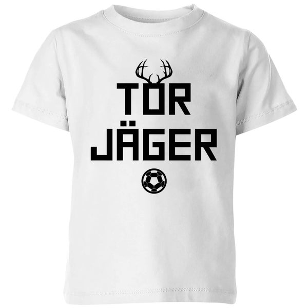 T-Shirt Enfant TOR JÄGER Football - Blanc