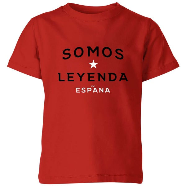 T-Shirt Enfant Somos Leyenda - Rouge
