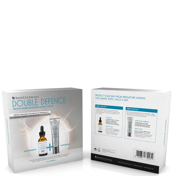 SkinCeuticals Double Defence CE Ferulic and Ultra Facial Defence SPF50