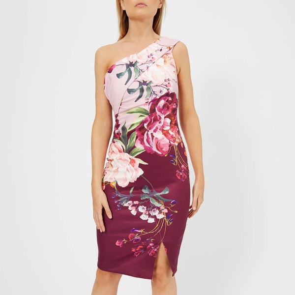 Ted Baker Women's Irlina Serenity One Shoulder Dress - Lilac
