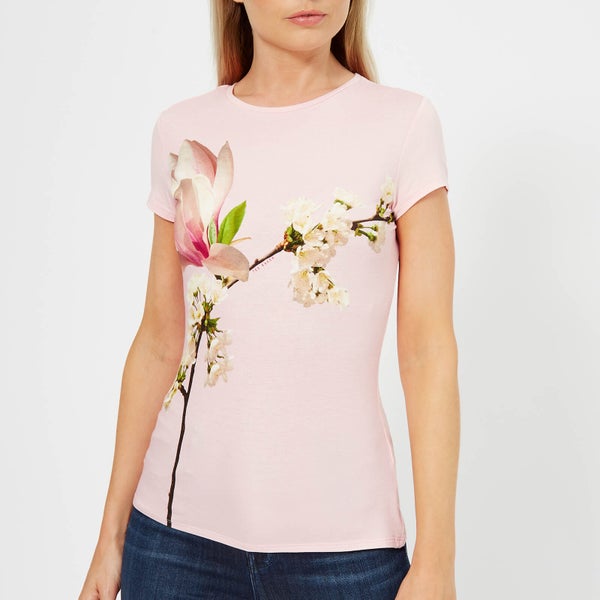 Ted Baker Women's Ameliza Harmony Fitted T-Shirt - Pl-Pink