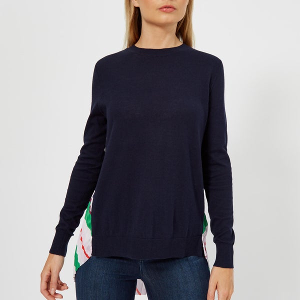 Ted Baker Women's Jaymes Bay of Honor Pleat Back Jumper - Navy